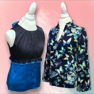 Tory Burch Silk Blouse and Tunic Bundle